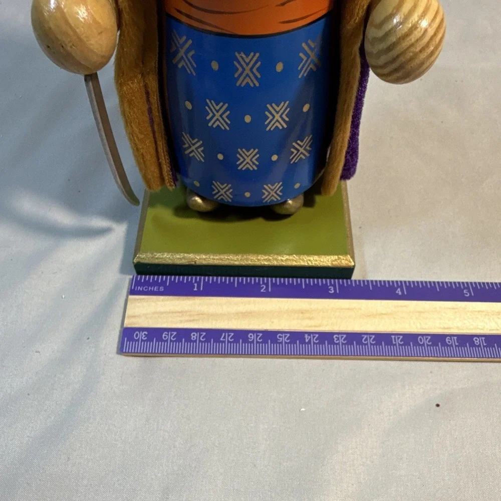 World Market 2013 Turkish Nutcracker Wooden Holiday Decor 14